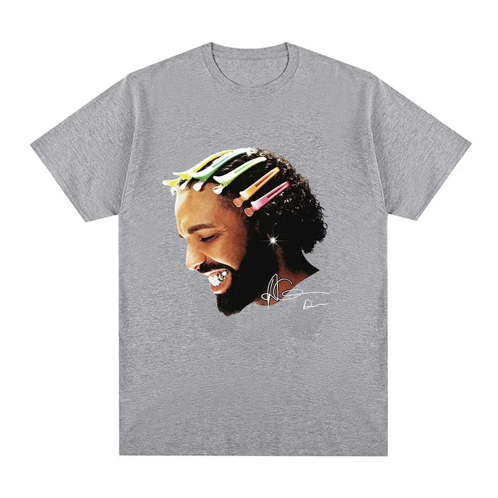 Rapper Drake for All The Dogs Pattern T-shirt Women's Hip Hop Fashion T-shirt Casual T-shirt Street Clothing