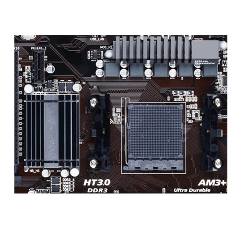 Soquete AM3 + DDR3, 32GB, Desktop Mainboard, SATA III, USB 3.0, GA-970A-DS3P, apto para AMD, 970