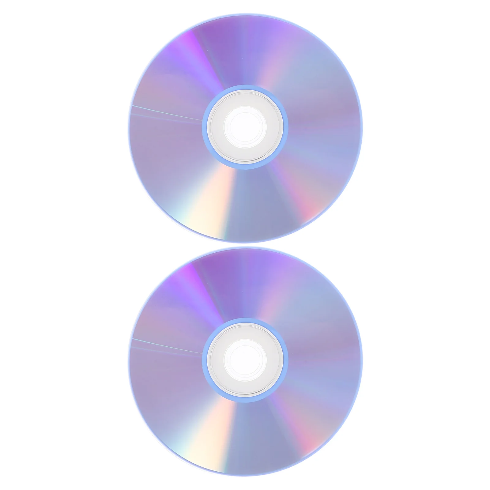 

2 Pcs Audio CD Blank Discs Phone Recording Music Digital Recordable Plastic