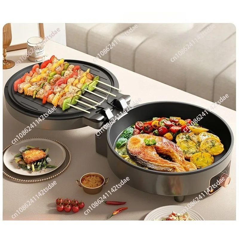 Household Multifunctional Double‑Sided Heating Electric Pancake Pan, Enlarged Thickened Non‑Stick Crepe Maker