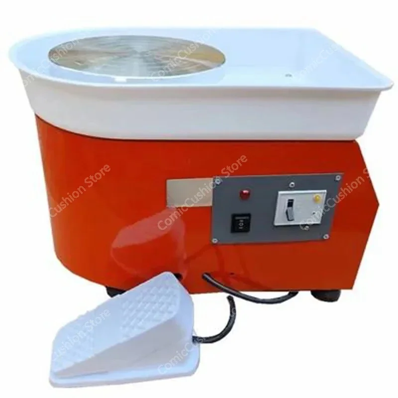 280W 25CM Electric Pottery Wheel Machine Ceramic Work Clay Art Craft Sculpting Set Adjustable Feet 110V/220V