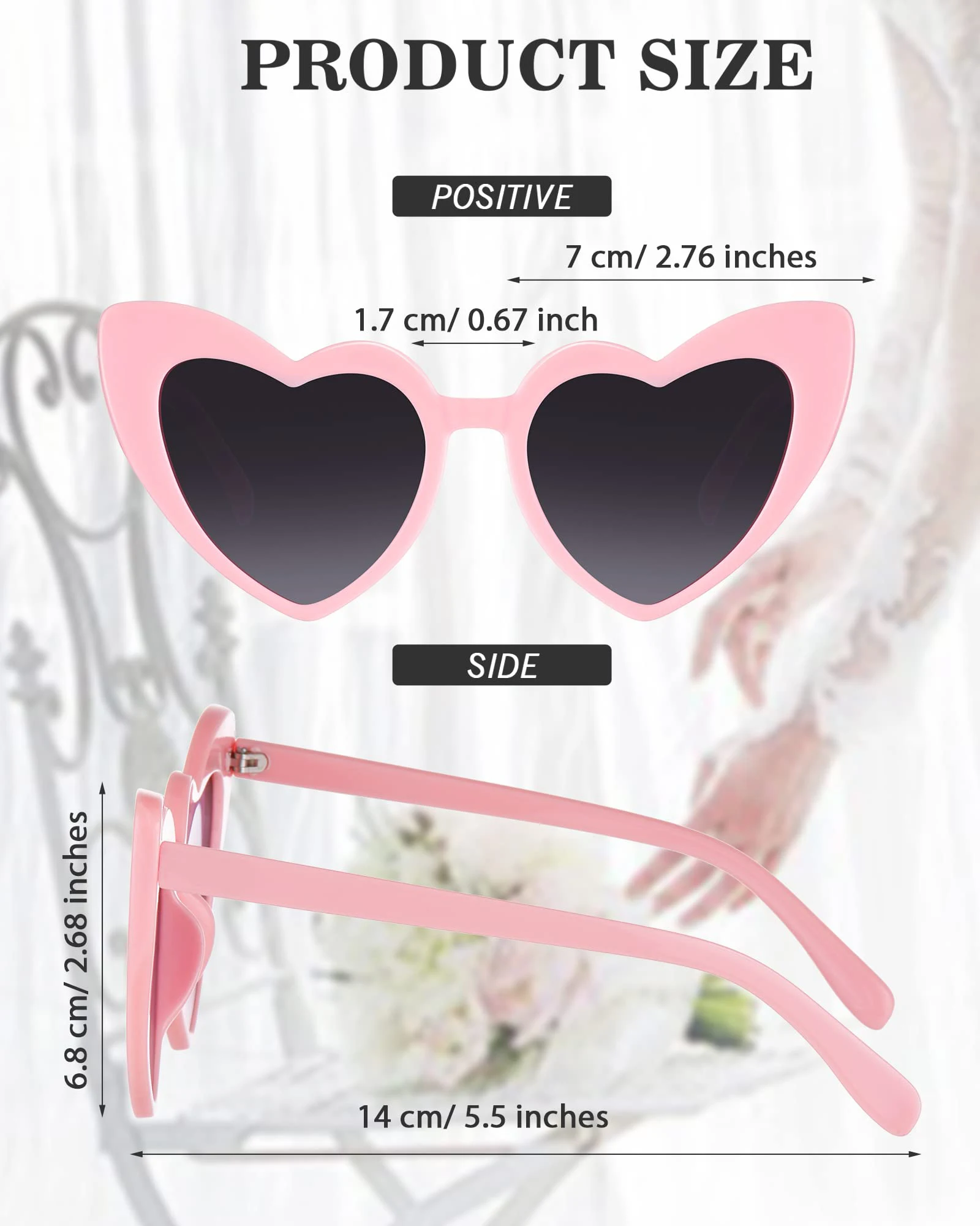 Just Married Sunglasses Bachelorette Hen Party Heart Shaped Sunglasses Wedding Bridal Shower Decor Bride To Be Bridesmaids Gift