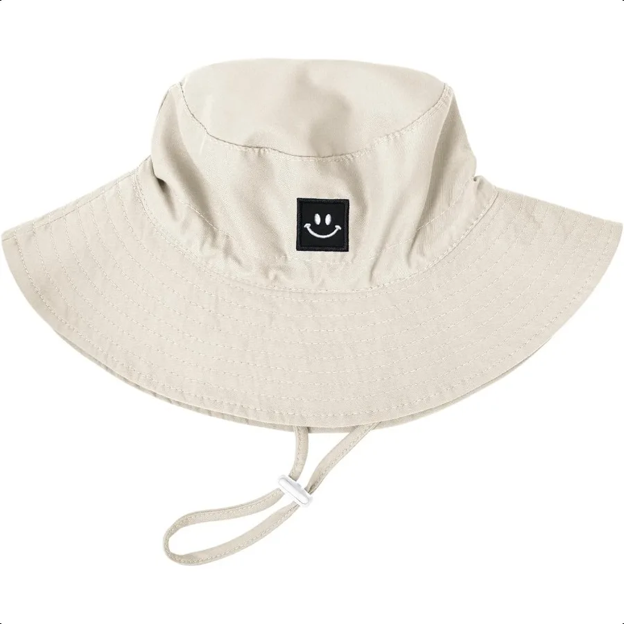 

Baby Toddler Sun Hat Summer UPF 50+ Foldable Beach Bucket Hat for Boys Girls