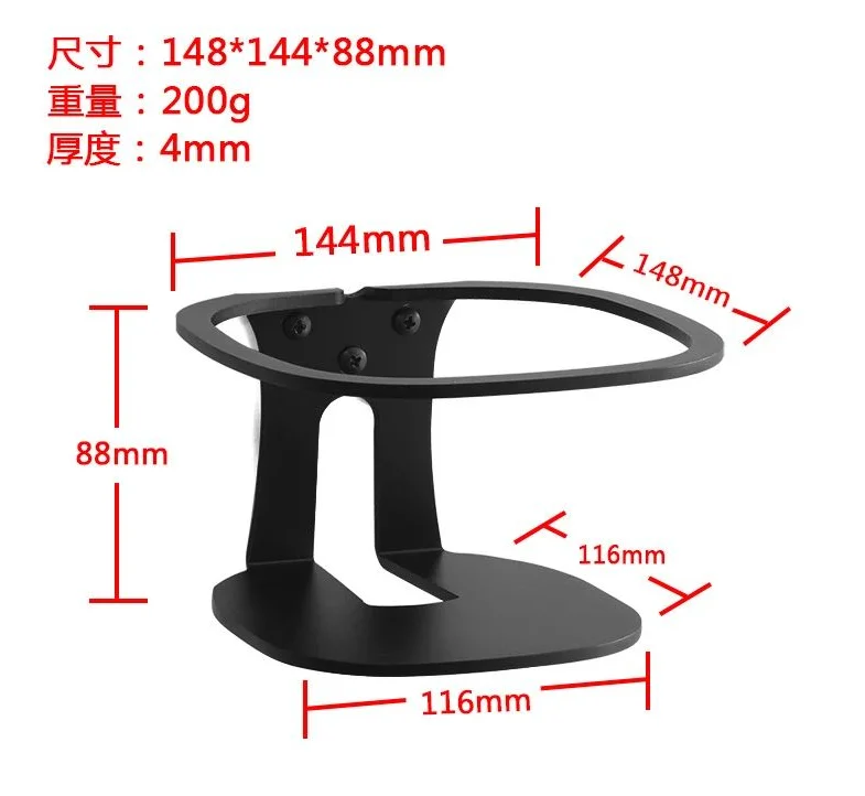 For Bose (Portable Home Speaker) Speaker Holder Wall Mount Bracket rust resistant alloy block humid corrosion firmly steadily