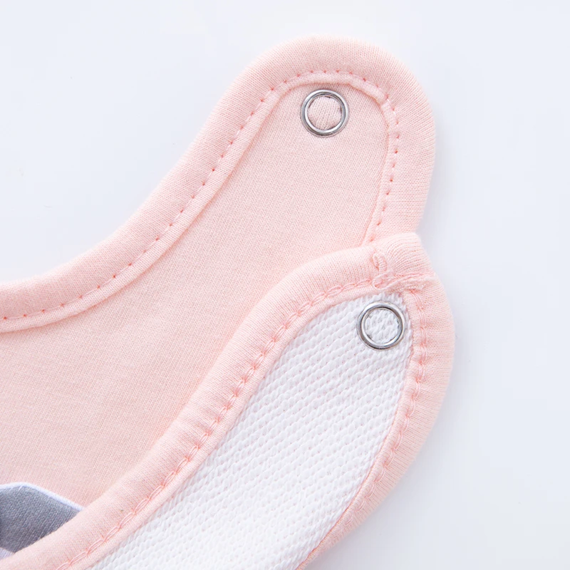 ผ้าขนหนูเช็ดน้ำลายช้าง1ชิ้นผ้าขนหนูอาหารเด็กลายสัตว์ของเด็กอุปกรณ์สำหรับเด็ก