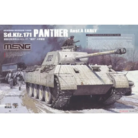 Meng Military model German Medium Tank Sd.Kfz.171 Panther Ausf.A Early Custom Collectible Children Toy Birthday Gift TS-046 1:35