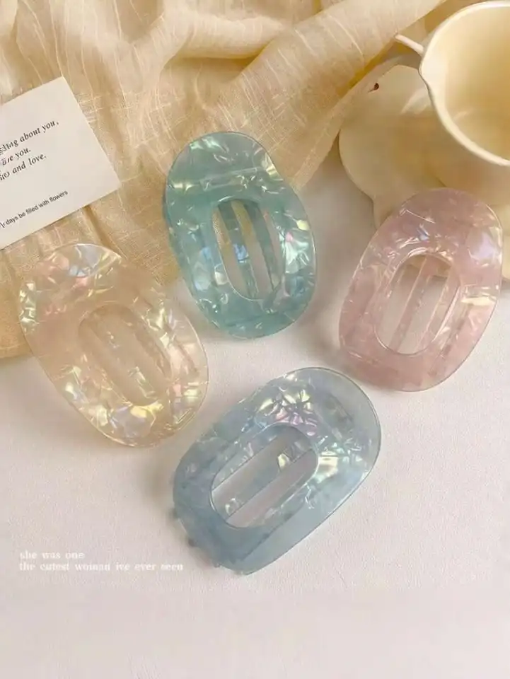 Fashion Plastic Claw Clip for Hair Updos and Ponytails