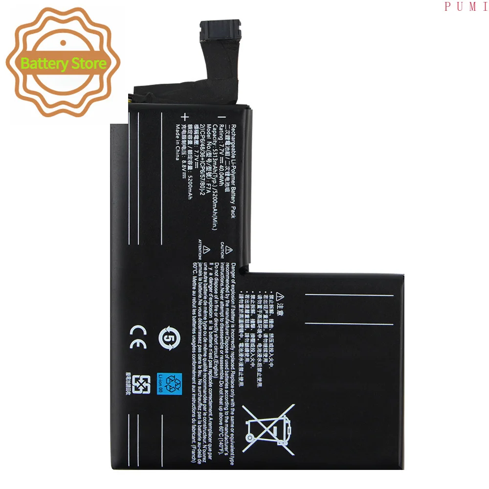 F7A F7G For Steam Deck LCD / OLED Handheld Game Console Battery