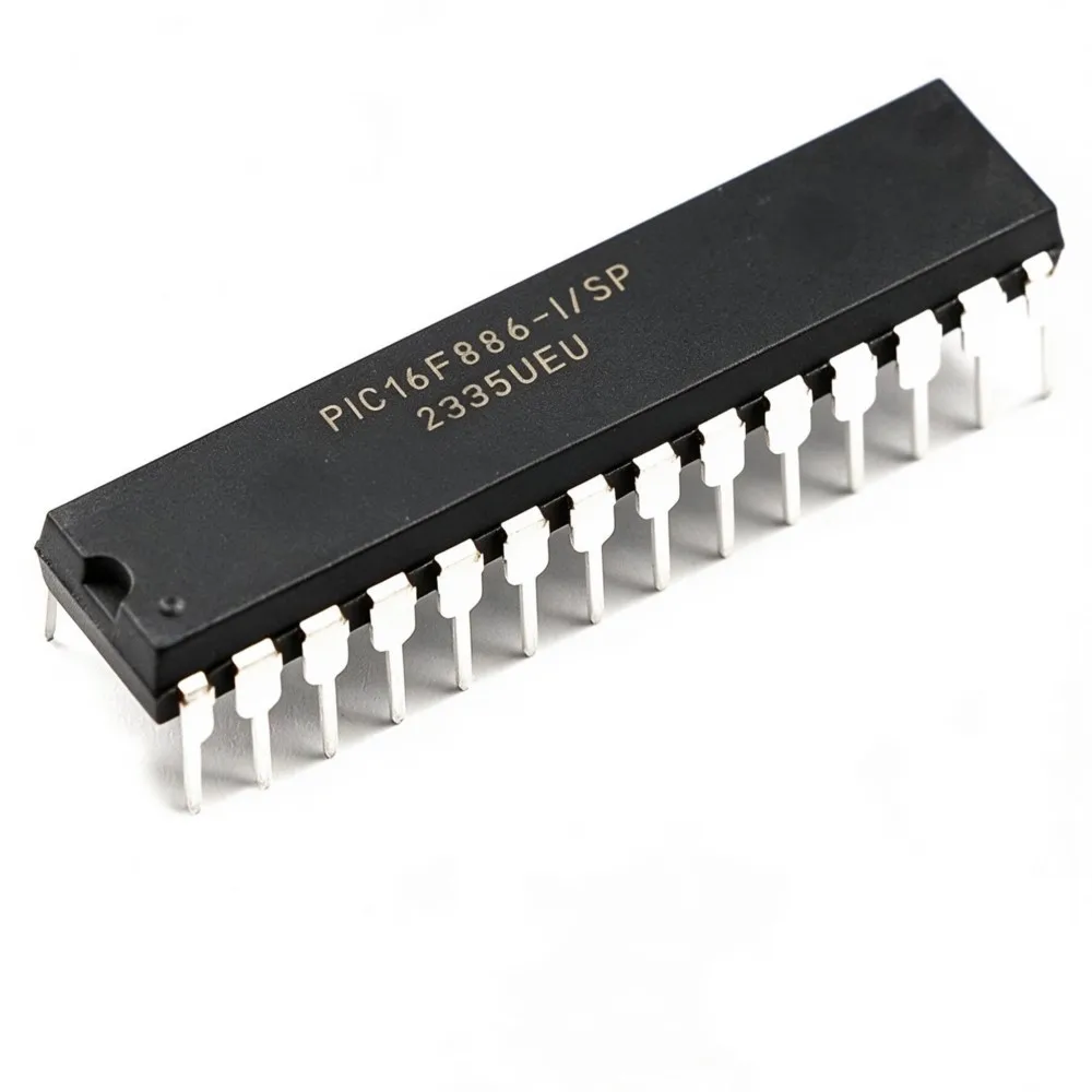 5PCS PIC16F886-I/SP PIC16F73-I/SP PIC16F76-I/SP PIC16F1518-I/SP PIC16F1938-I/SP PIC16F1516-I/SP DIP-28