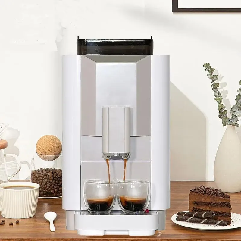 STLF 19Bar small simple operation 500g bean bin automatic small espresso machine, suitable for home office use