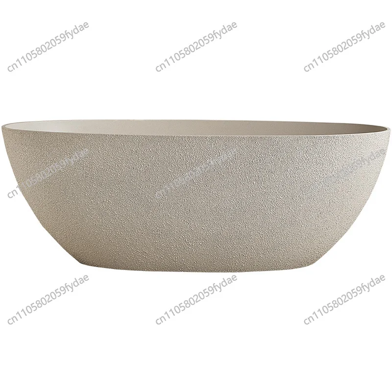 

Отдельностоящая ванна из искусственного камня для роскошных отелей и минималистичных вилл