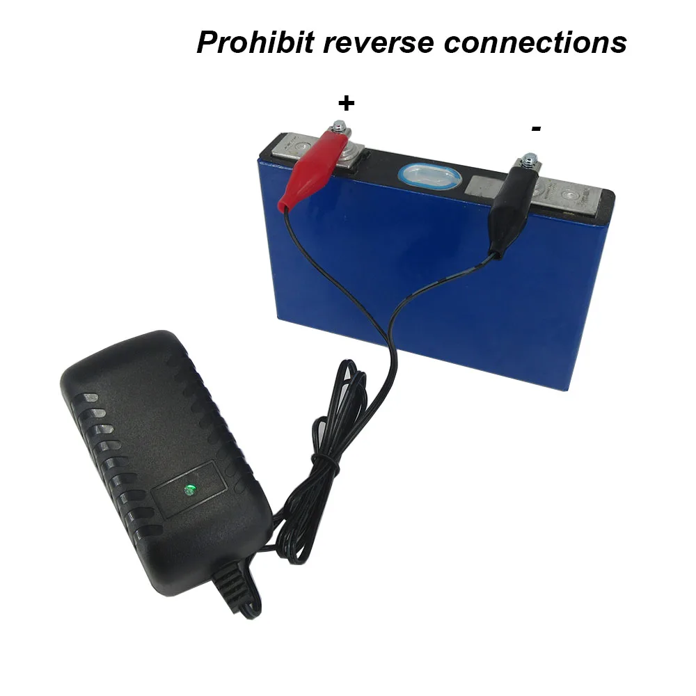 Умное зарядное устройство 3,65 В, 3 А постоянного тока для 3,2 в, 3,3 В, 1S, Lifepo4, 18650, зарядный адаптер с фосфатным железом, 100 - 240 В