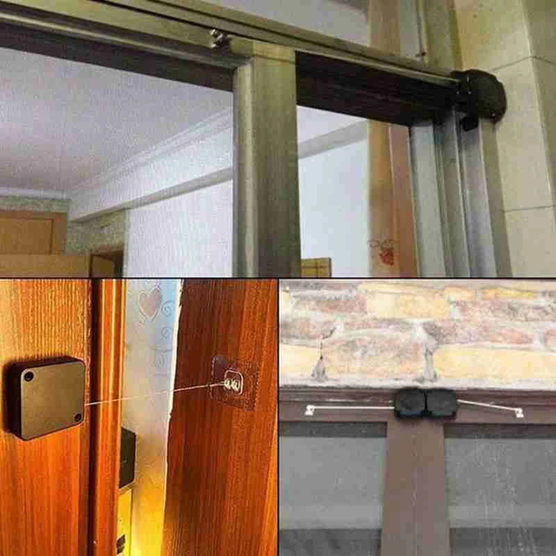 Punch-free Automatic Sensor Door Closer Automatically Close for All DoorsDoor Closer Automatic Door Closer Punch-Free Automatic