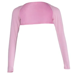 Jersey di cotone modale elastico da donna musulmana Bolero manica lunga copertura del braccio Shrug spalla Oversleeve Suncreen Wear sotto la maglietta