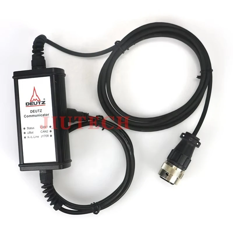 For Deutz Engine Controller Diagnostic Programming 10 Pin deutz Engine Cable Tool Level6+Key Dongle Deutz Decom Serdia