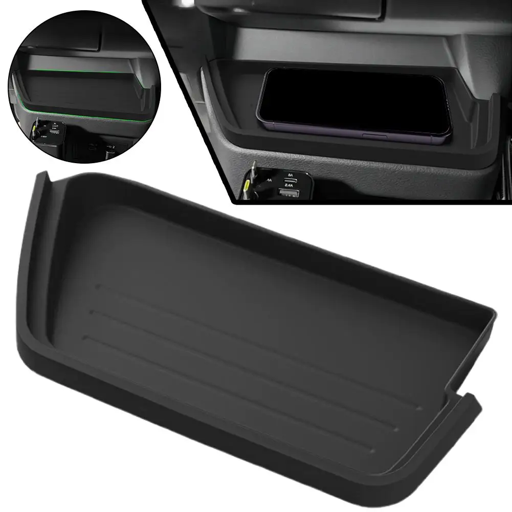 

For 2025 Mitsubishi Delica Mini Center Console Silicone Mat – Anti-Slip Dashboard Pad Car Storage Organizer Tray for Keys