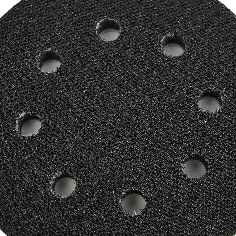 125mm Soft Interface Sanding Polishing Disc Protective Pad Sponge Cushion Backing Pad  5 Inch 8 Holes Sanding Pad  Power Tools