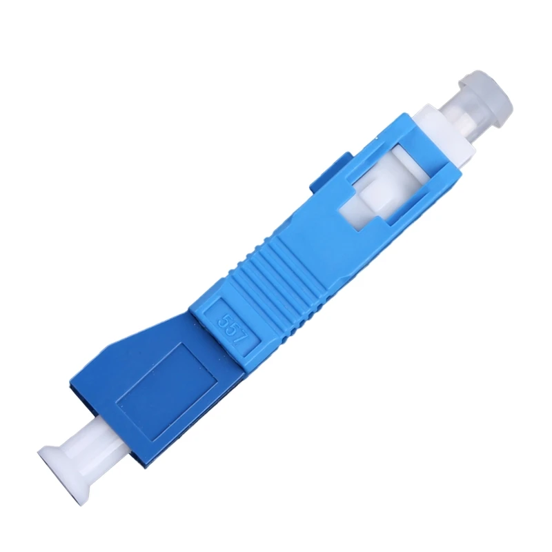 Fiber Optic Adapter SC Male To LC Female Single Mode Fiber Optic Hybrid Optical Adapter Converter Replacement for Sensor