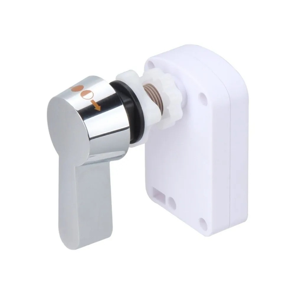 Double Flush Toilet Flush Button Adjustable Easy Install Toilet Flush Handle Cable Operated with Cable Box