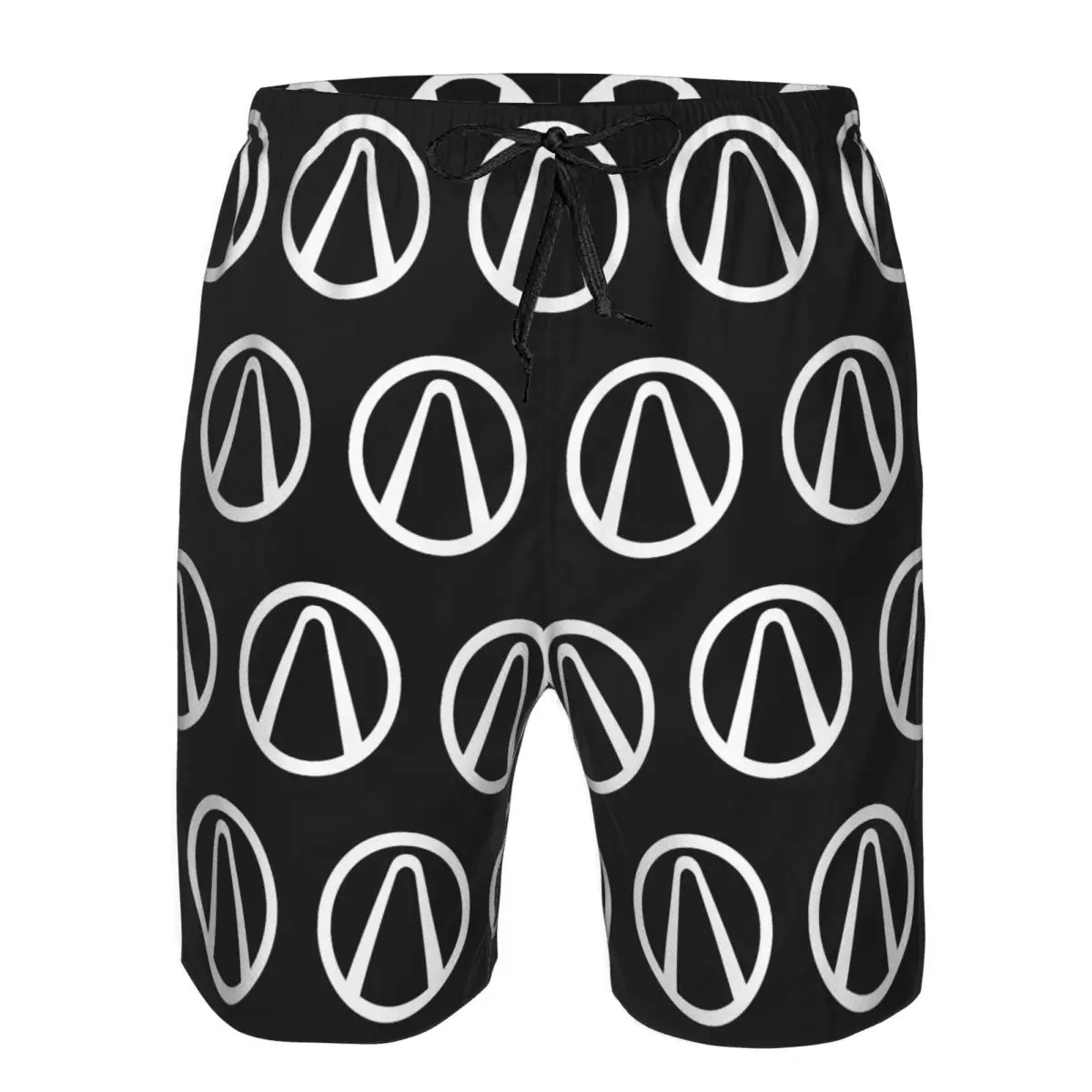 Borderlands White Emblem Trunks Beach Board Shorts Casual Quick Dry Swim Summer Men Pants