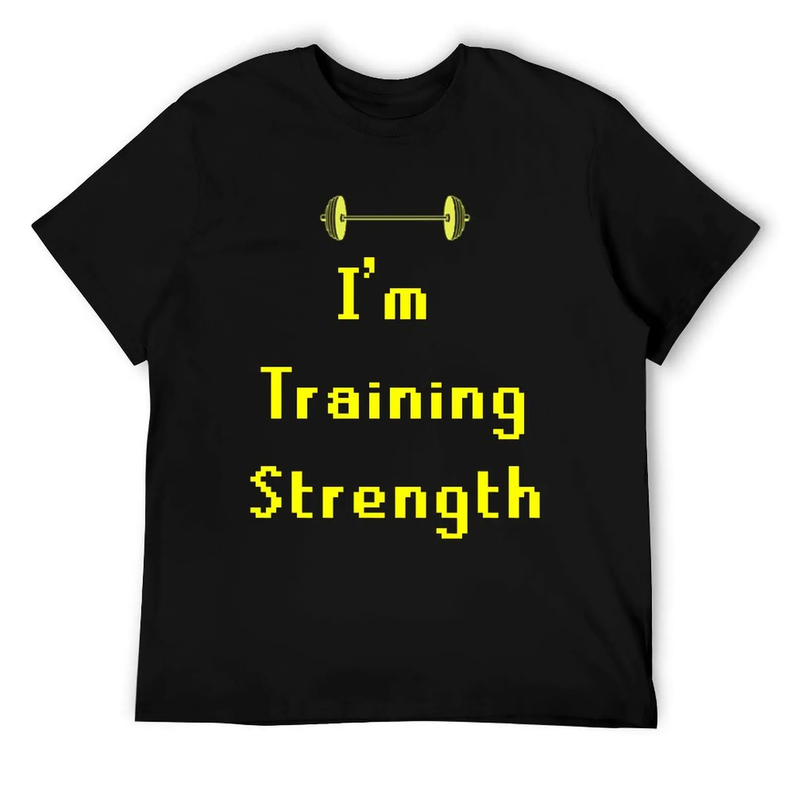

OSRS Training Strength T-Shirt essential t shirt cotton t shirts man 100% man t shirt summer T-Shirt