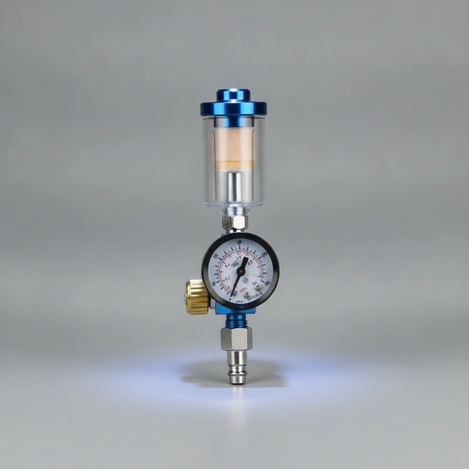 Spray Filter Quick Installation Air Line Filter with Clear Shell Air Compressor Water Separator Stable Air Stream Rust-Proof