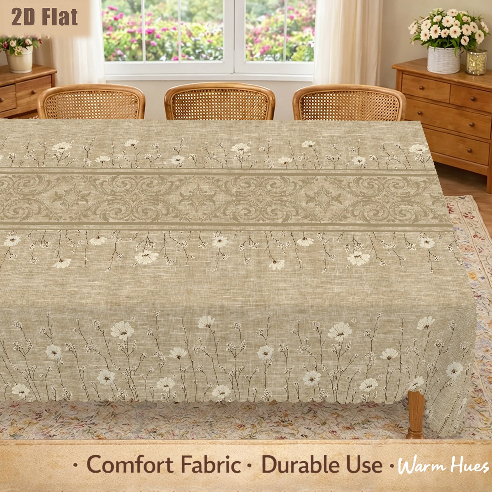 Simple Scandinavian-style Japanese and Korean tablecloths