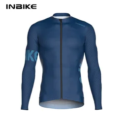 INBIKE Men’s Bicycle Jersey Long Sleeve MTB Cycling Jersey for Men Spring  Autumn Biker Shirts Top For Riding Road Bike Clothing