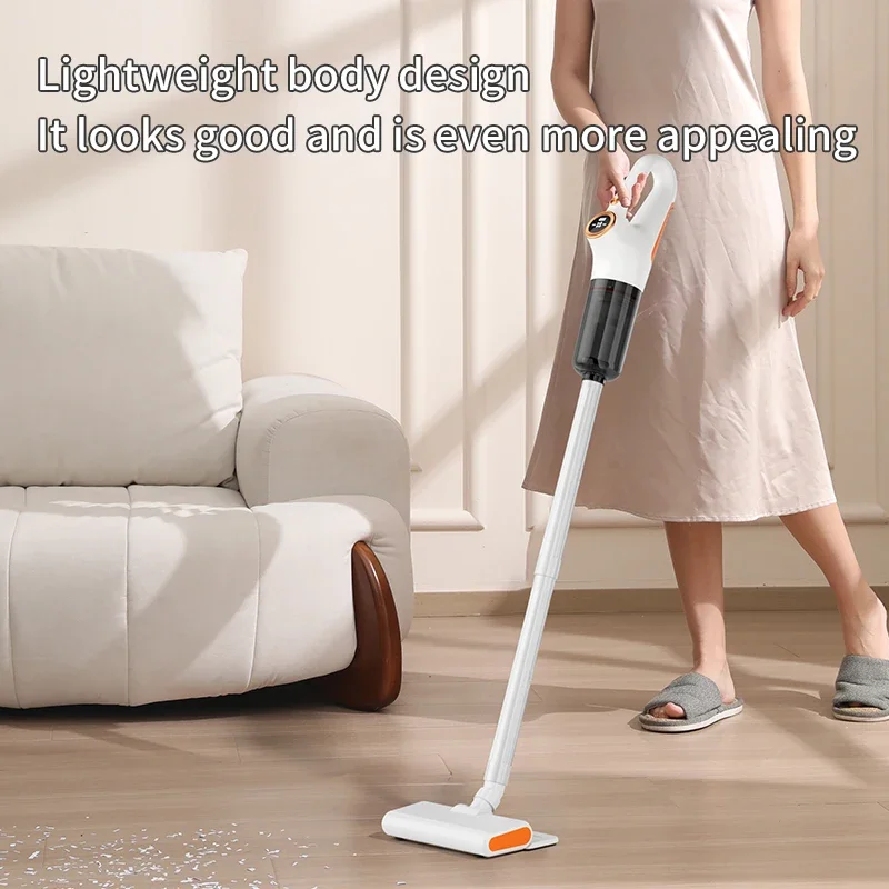 Wireless handheld vacuum cleaner household powerful suction carpet handheld small vacuum cleaner cat hair suction tool wired