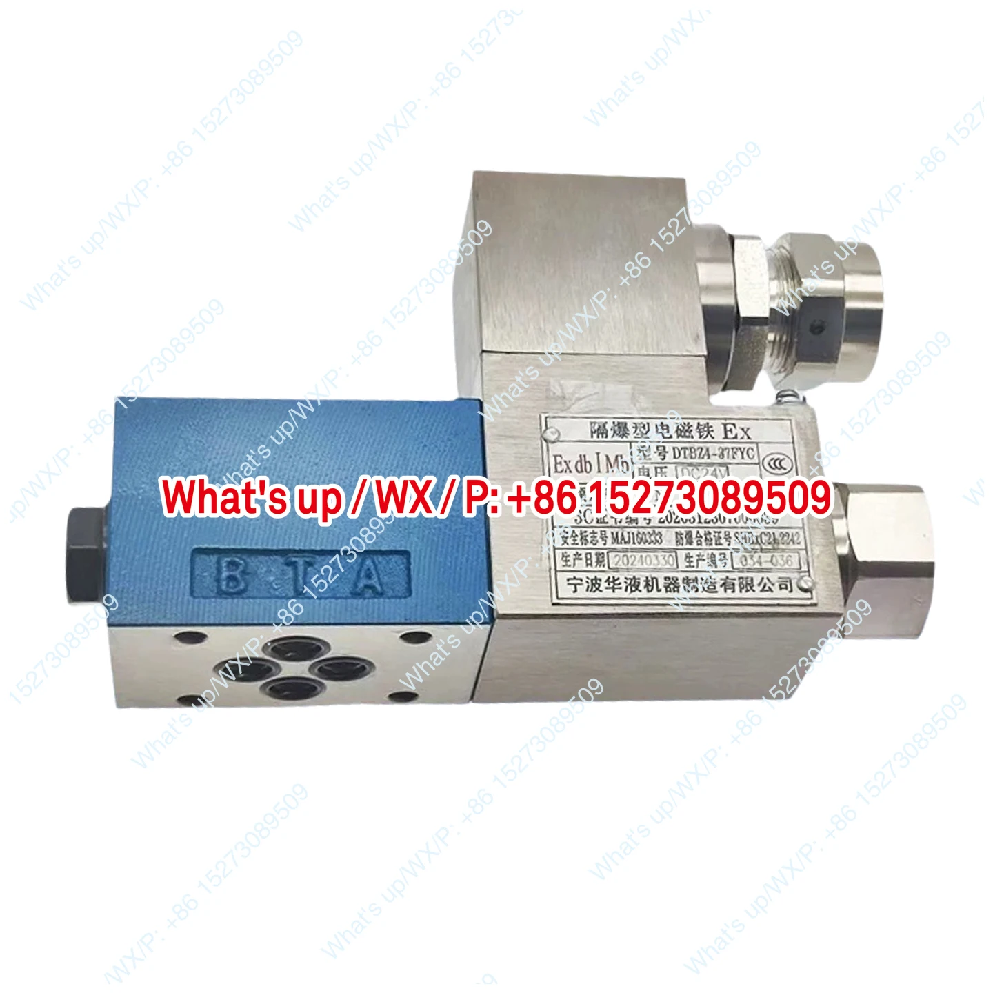 GDFW-02-2B2B-D24A Explosion-proof solenoid directional valve GDFW-02-3C6