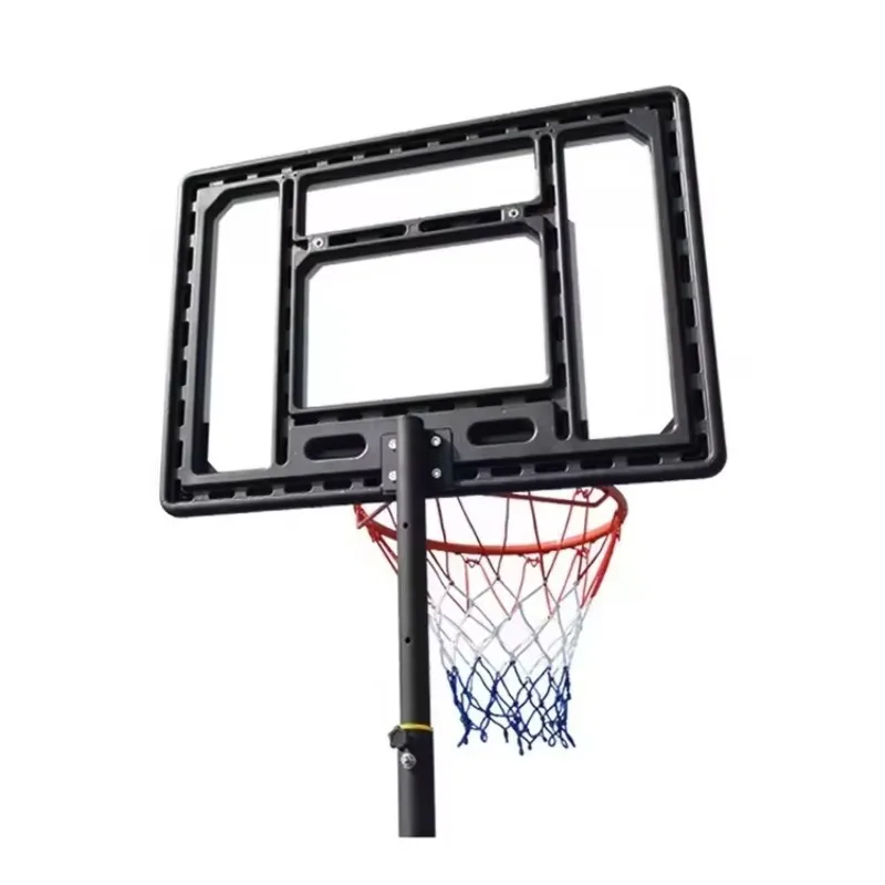 

2026 Indoor Outdoor Basketball Hoop Portable Height Adjustable Stable Base Ideal For Teens Training And Family Games New Arrival