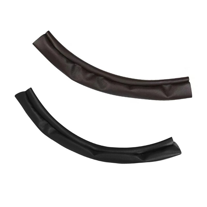 Replacement Beam Repairing Leather Covers For Sony MDR-1A 1ABT 1R 1RBT Headphone Loop Covers Protectors Headband Brown