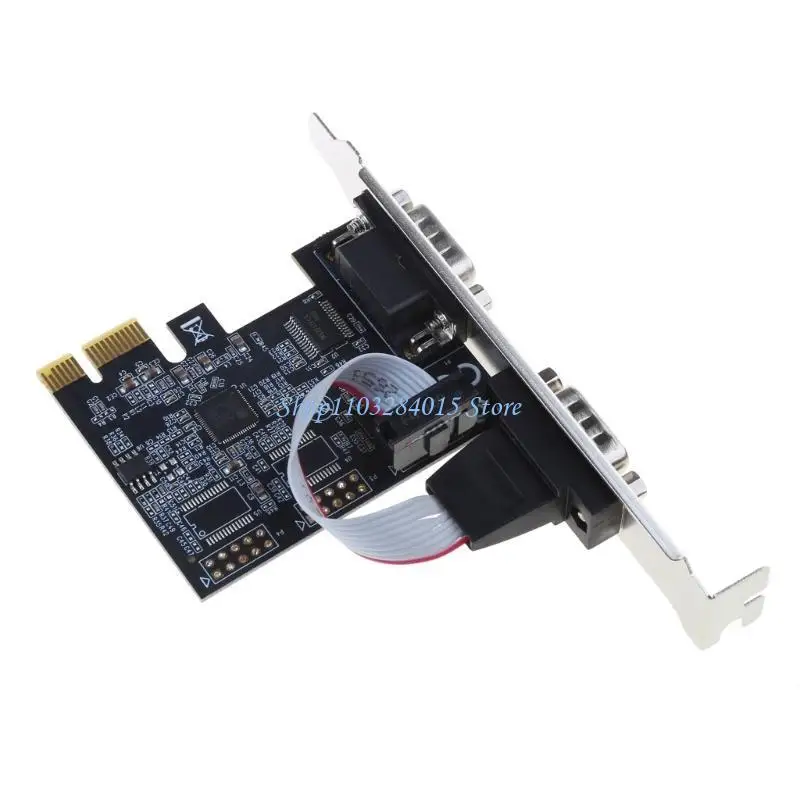 

R6FF 2 Port PCI RS232 Serial Adapter Card with 16550 UART Serial Adapter PCI RS232