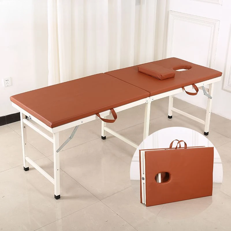 Cama de fisioterapia, masaje profesional, equipo plegable iluminado, quiropráctico tailandés, salón de belleza, mesa portátil, silla de tatuaje