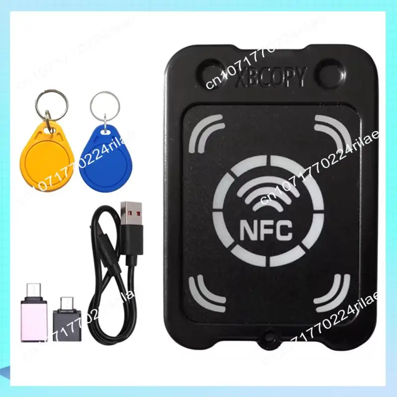 A17Z RFID Smart Chip Card Reader Copier +CUID/UID Keychain NFC Encryption Key Reader IC 13.56Mhz RFID Token Clone Duplicator