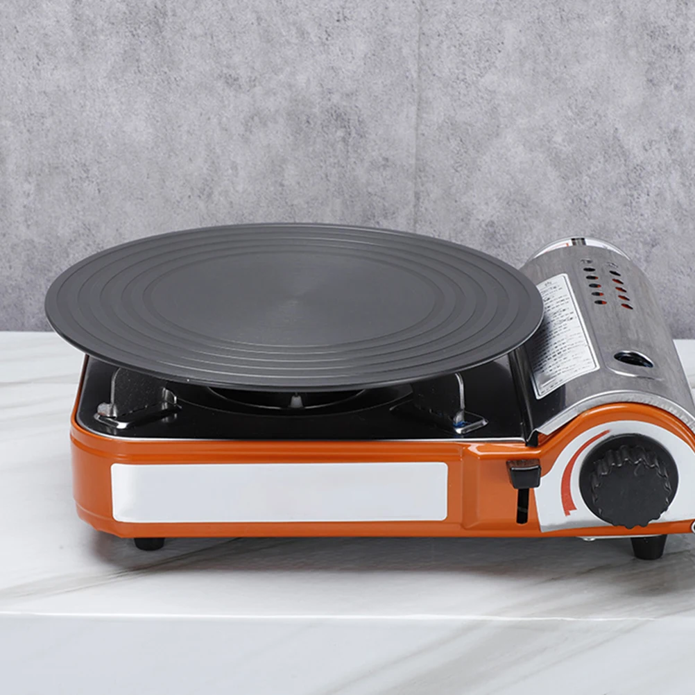 

Gas Cooker Thaw Plate Thermal Conductor Heat Diffuser Stove Countertop Burner Black Defrosting Tray Cookware Accessories
