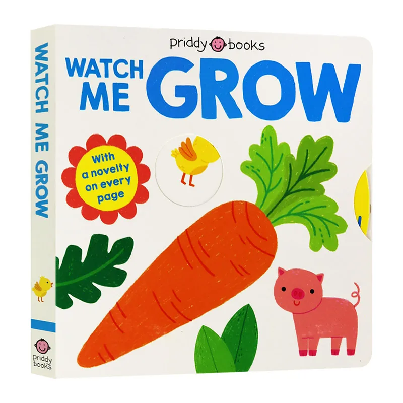 

My Little World Watch Me Grow, Детские книги для детей 3, 4, 5 6 лет, английские книжки с картинками, 9780312530167