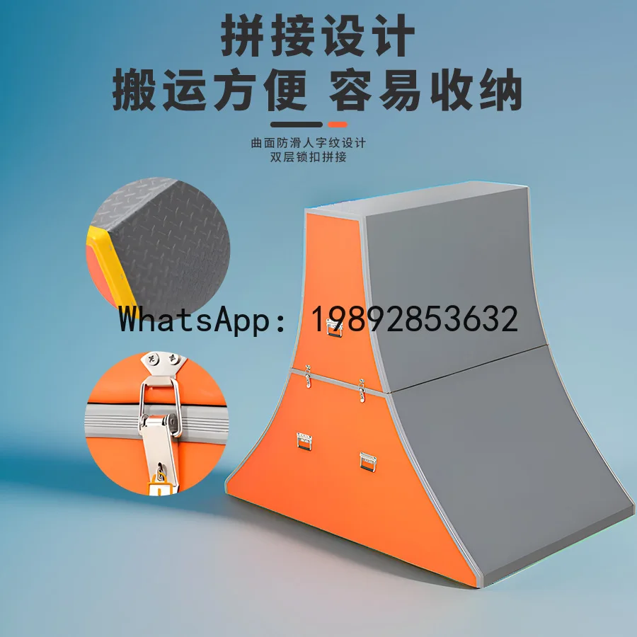 parkour equipment combination fitness training parkour nine-piece training equipment