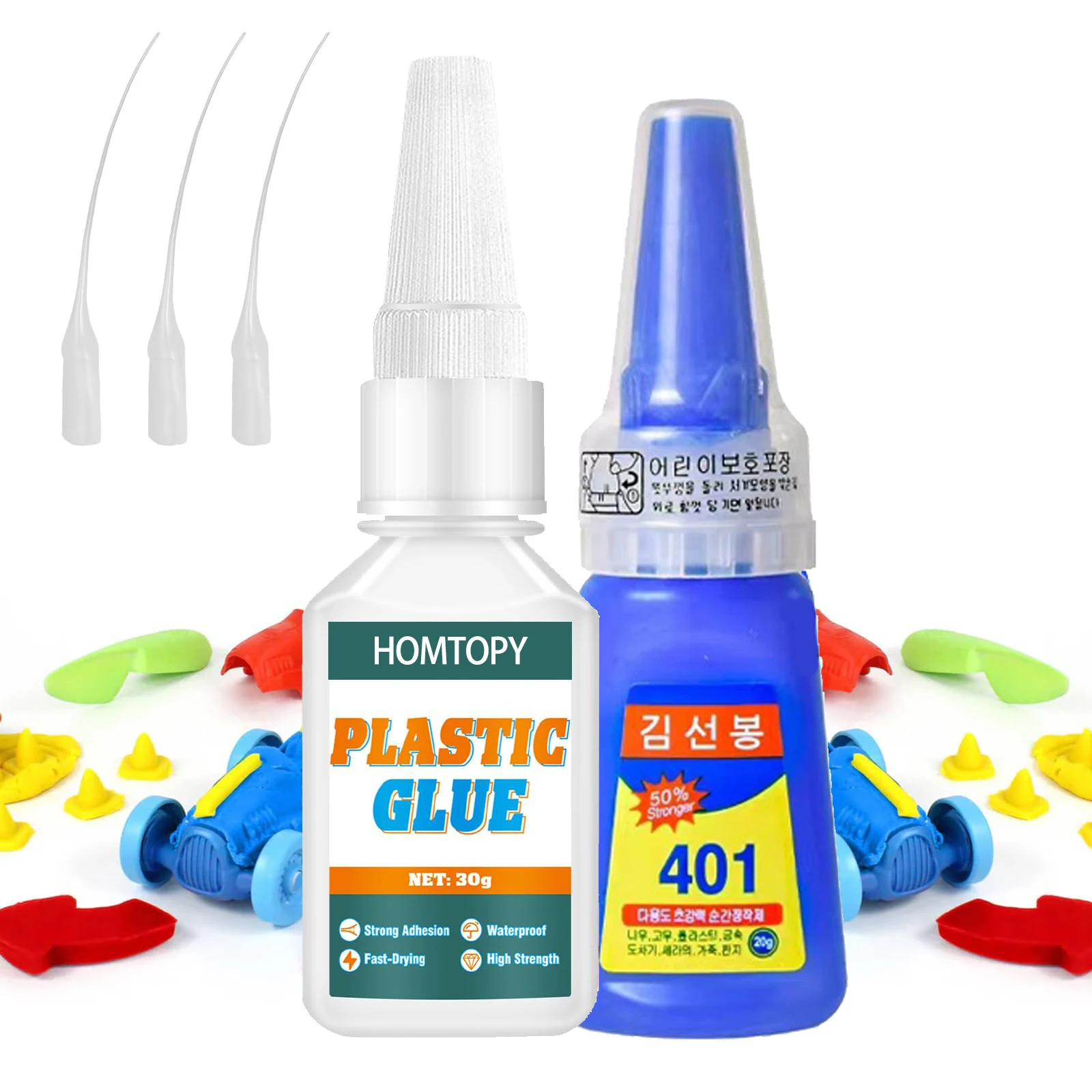 

Plastic Glue Instant Dry Waterproof Bonding for Toys And Household Items Quick-Seal Adhesive for Rapid Repairs And Crafts