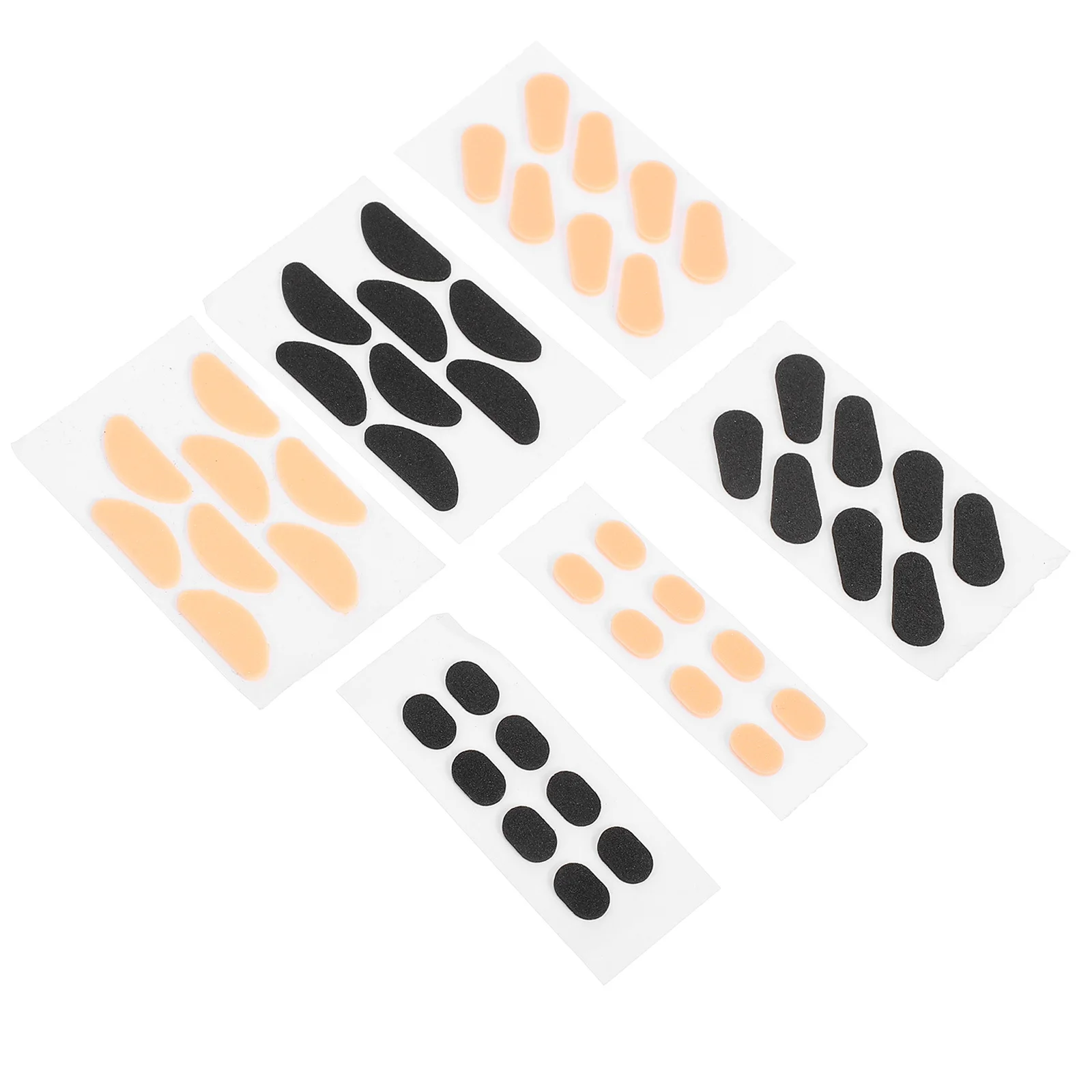 4 أزواج مخدات أنف للنظارة للنظارات عصا على وسائد مضادة للانزلاق رغوة لينة زجاج العين الأنف يدعم استبدال لنظارات مختلفة