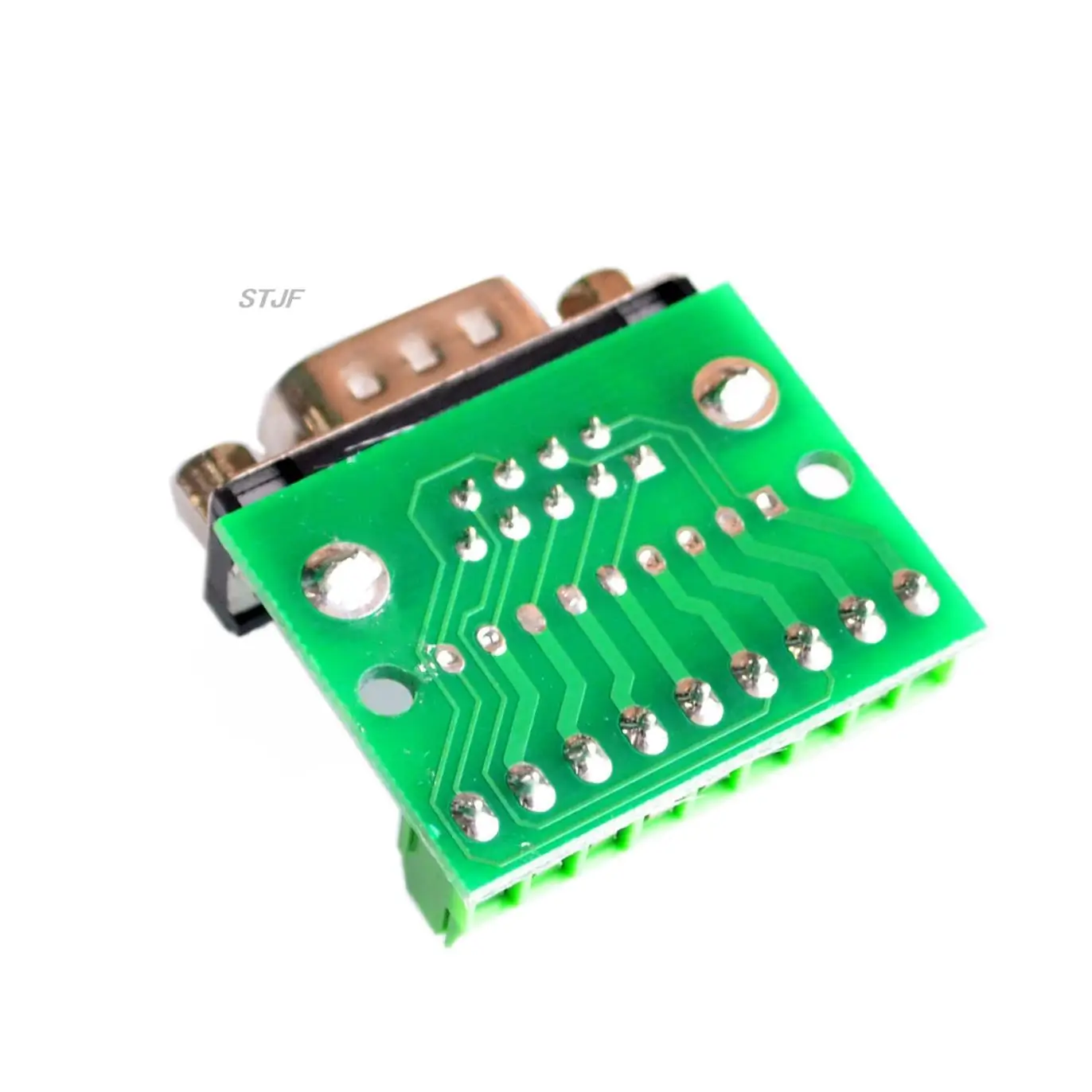 9pin Solderless Connectors DB9 RS232 Serial to Terminal Female Male Adapter Connector Breakout Board