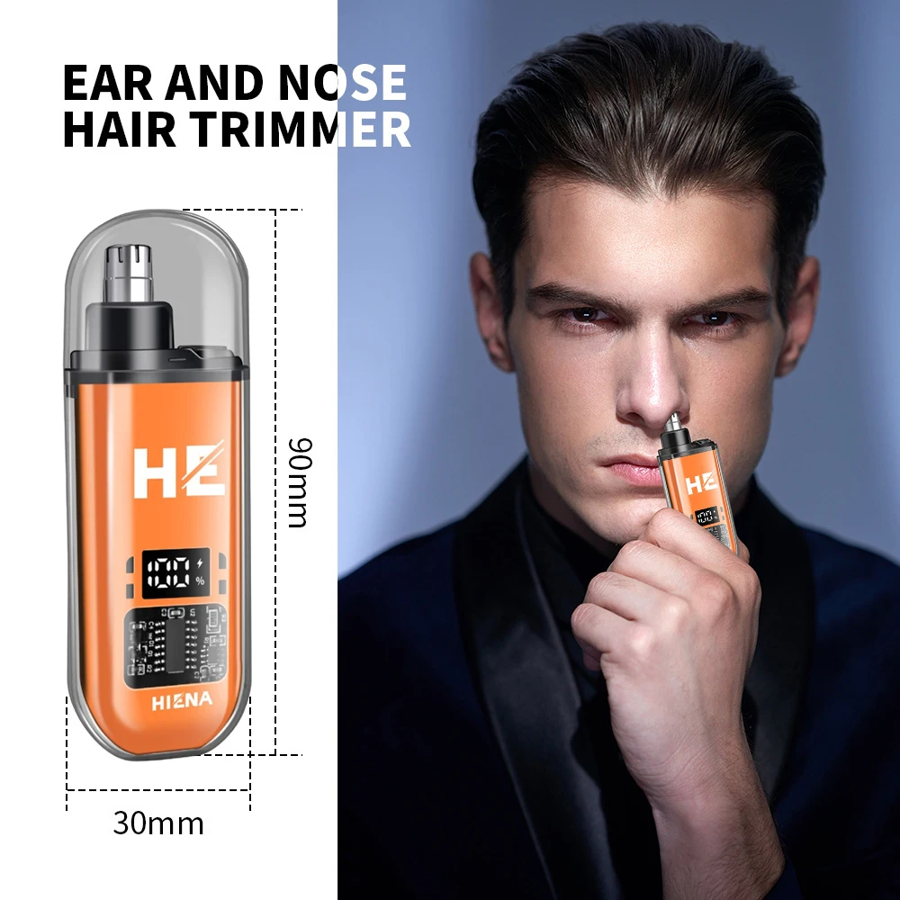 Nose Clippers Facial Hair Trimmer Electric Men Nose Hair Trimmer for Haircut Beard Shaver Barbershop