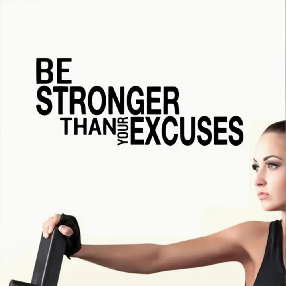 Transform Your Mindset: Inspirational Wall Sticker to Help You Reach Your Goals!