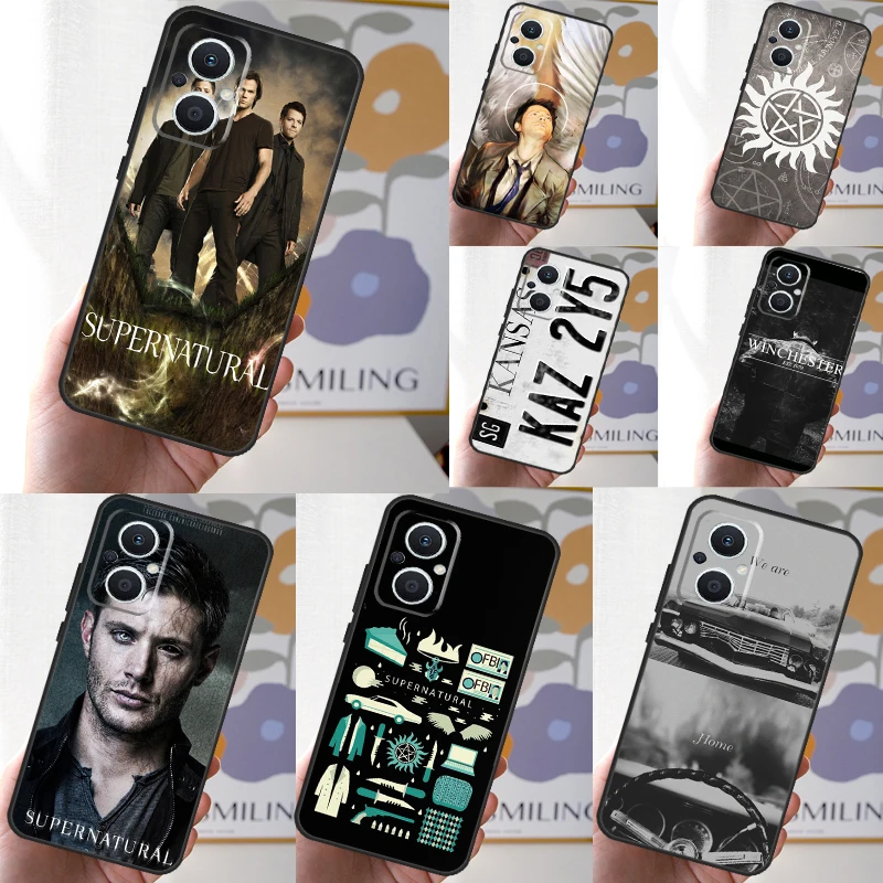 Supernatural Winchester Case For OPPO Reno 8T 4Z 5Z 11F 10 11 Pro 5 6 7 8 Lite OPPO Find X2 X3 X6 Pro X5 Lite Cover