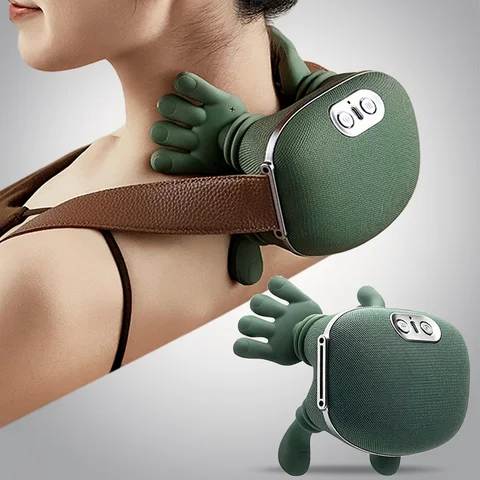 2026 Bionic Neck Shoulder Massager N7 Kneading Massager Shawl 3-Level Modes Neck Cervical Waist Leg Body Muscles Massage Pillow
