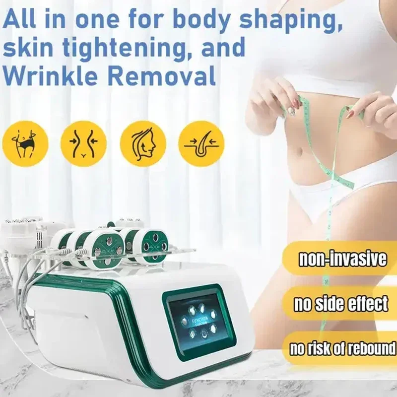 

Professional Slimming Machine 80K Cavitation Vacuum RF Radio Frequency Skin Tightening Lipolaser Weight Loss Beauty Equipment