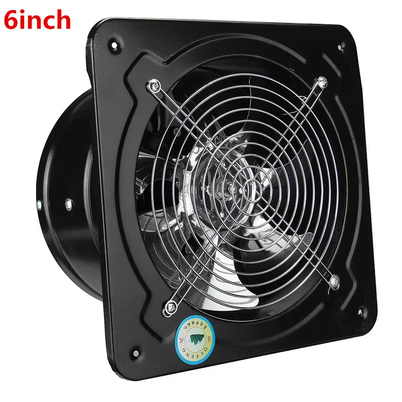 Imagem -03 - Metal Booster Exaustor Exaustor Janela de Ventilação de Entrada Tubo Ventilador para Banheiro Banheiro Cozinha 7
