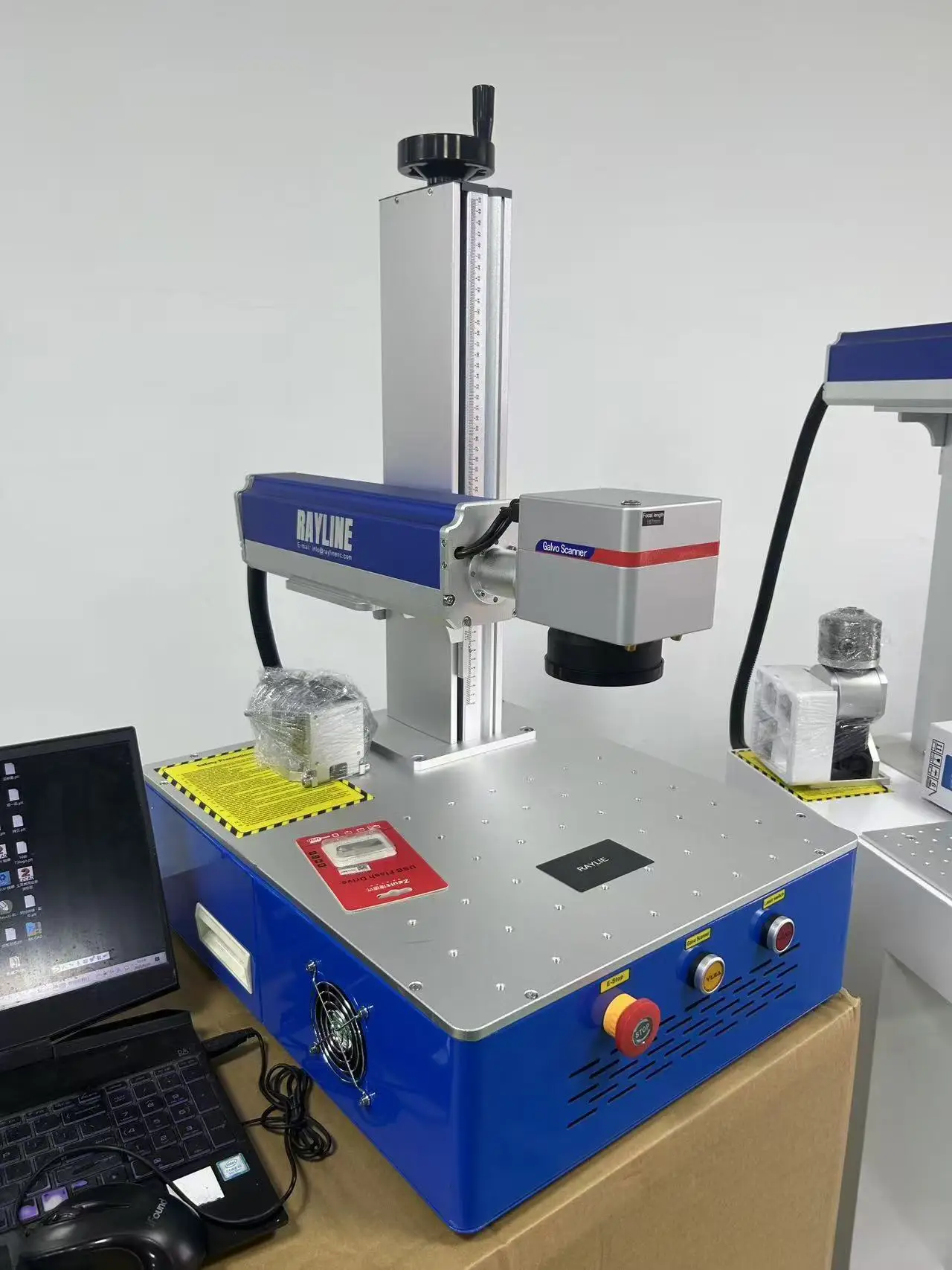 15W UV CNC Laser Marking Machine High-Accuracy Fast Water-Cooled for Plastic Glass Metal Compatible with Galvo Scanner