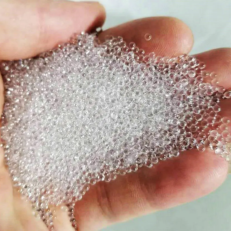 500G/Tas Lab Kaca Silika Microbeads Laboratorium Antipercikan Manik-manik Mini untuk Tinta Penggilingan Pompa Semprot Percobaan Pemanasan