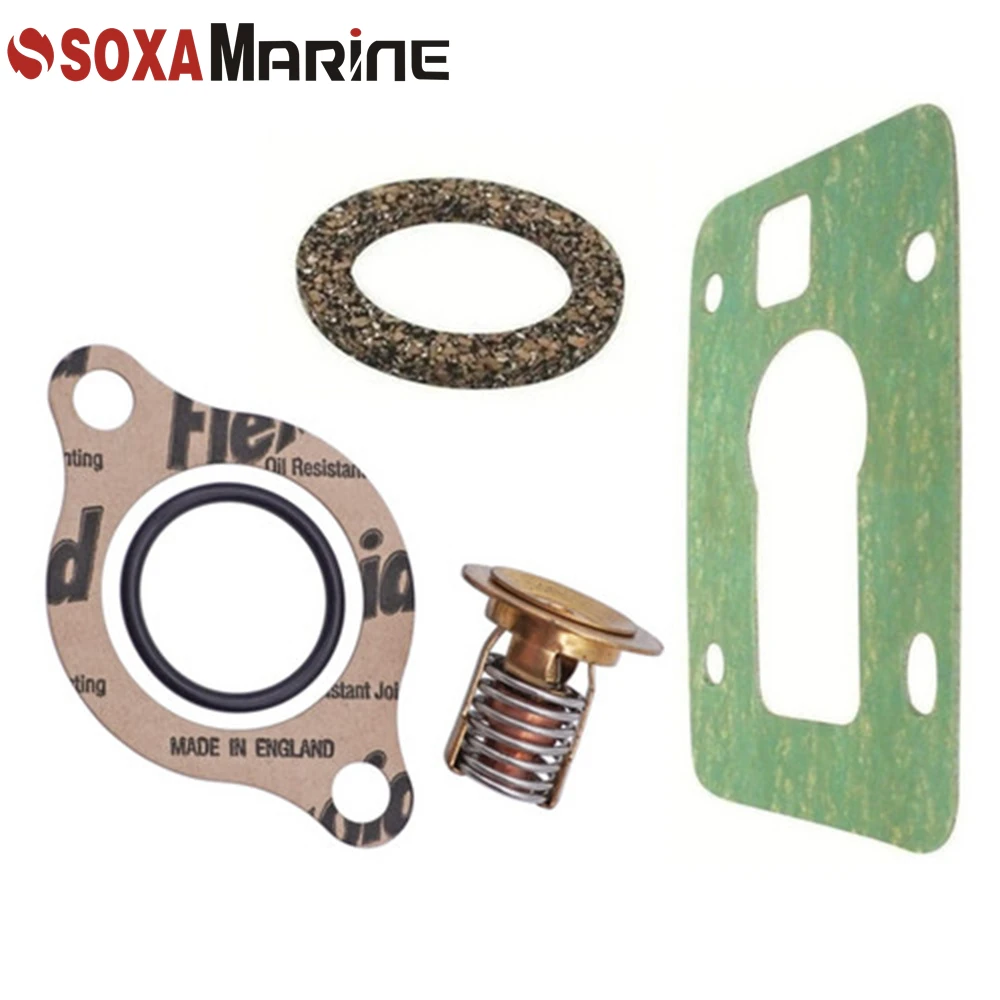 18-3653 Thermostat Kit for Volvo Penta All OMC Cobra SternDrive 379754 383307 3852216